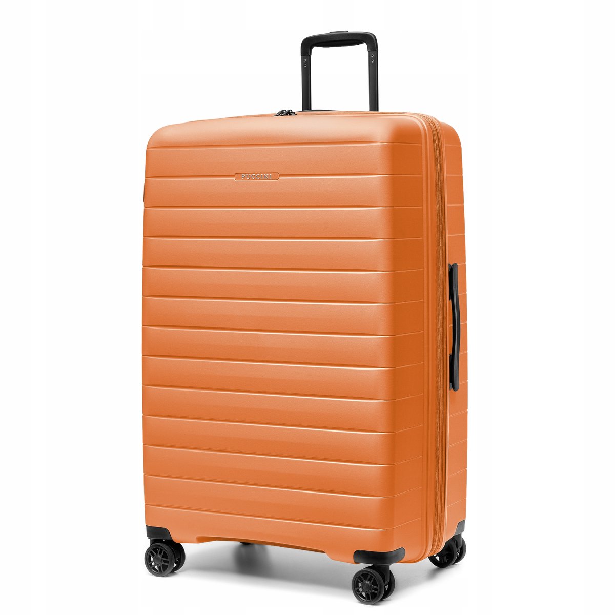 PUCCINI Grote Reiskoffer PP028A-9 Oranje, Uitbreidbaar, TSA Slot