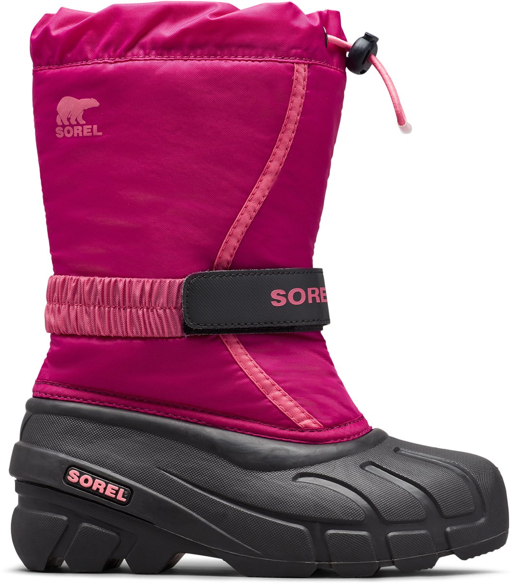 Sorel YOUTH FLURRY™ BOOT Youth Unisex Snowboots - Deep Blush, Tropic Pink - Maat 35
