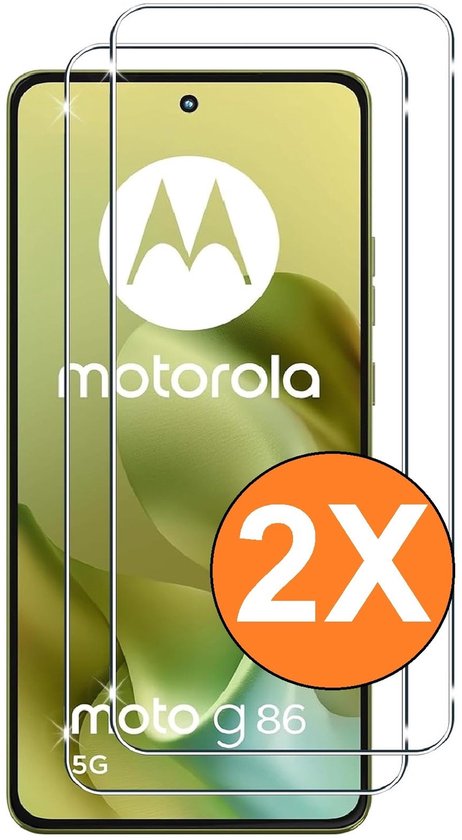 Screenprotector Geschikt voor Moto G86/G86 Power/Xiaomi 14T/14T Pro - Beschermglas - gehard glas – tempered glass - 2 Stuks