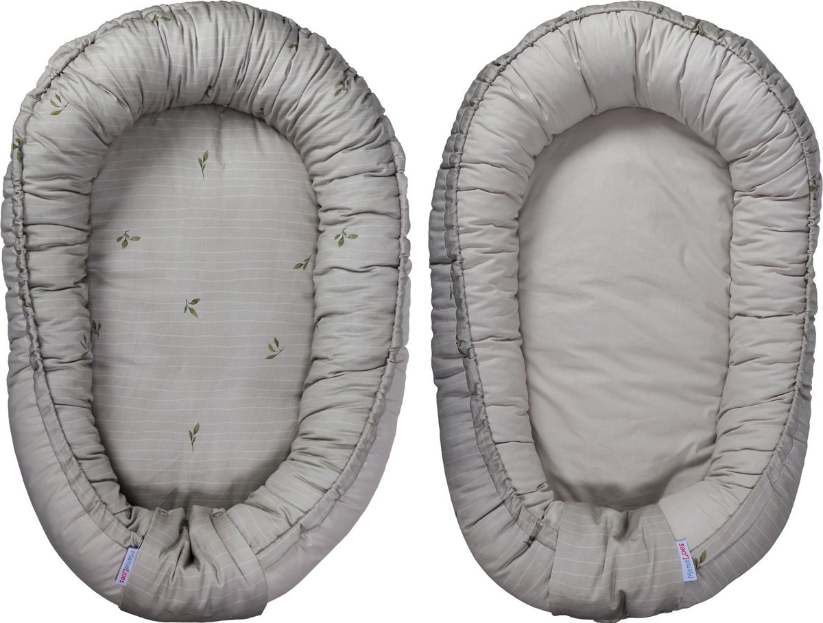 MamaLoes Blaadjes Omkeerbaar Babynest