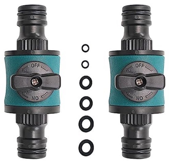 Koppeling met regelventiel, slangconnector met afsluitventiel, algemeen