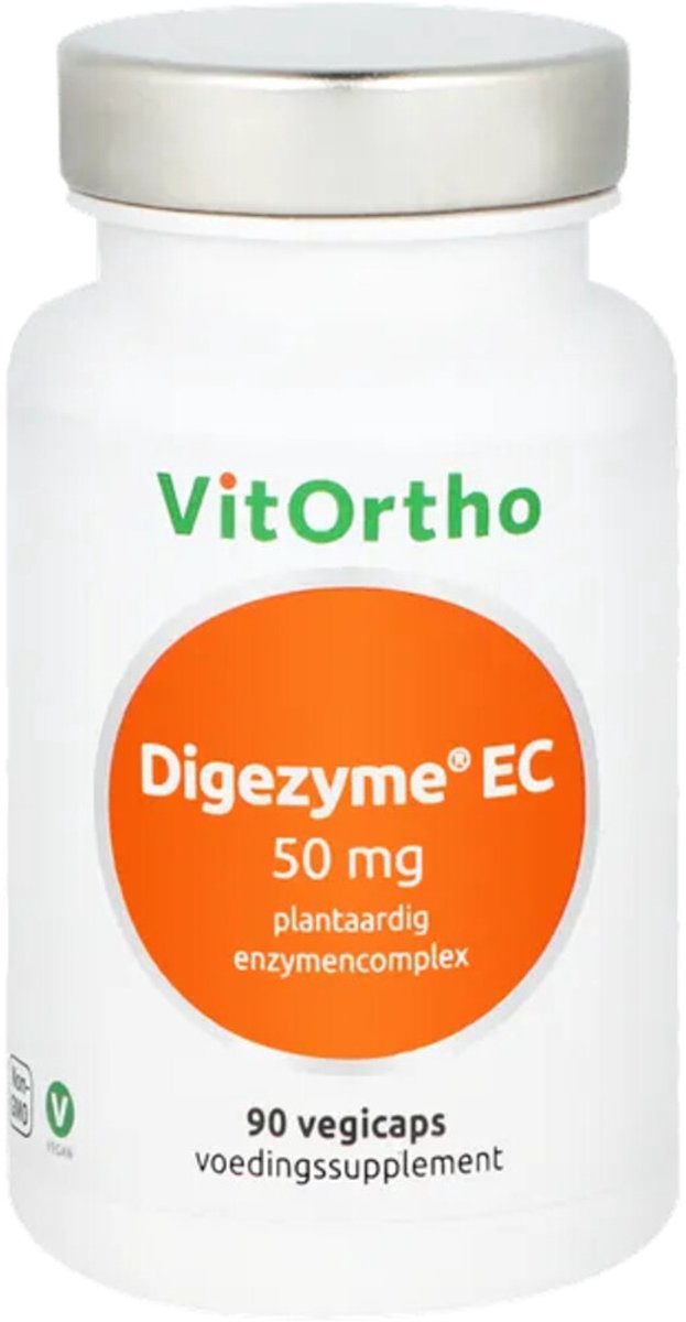 Vitortho - DigeZyme EC 50mg - 2 x 90 vegacapsules - Voordeelverpakking
