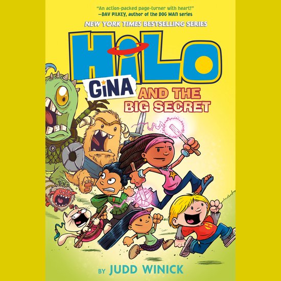Hilo Book 8: Gina and the Big Secret - cover