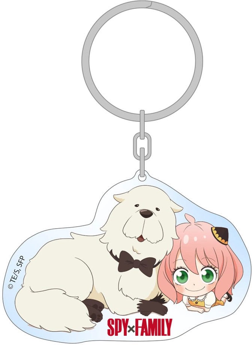 Sakami Merchandise Spy x Family Acrylic Keychain Season 3 Holographic 7 cm Keyrings