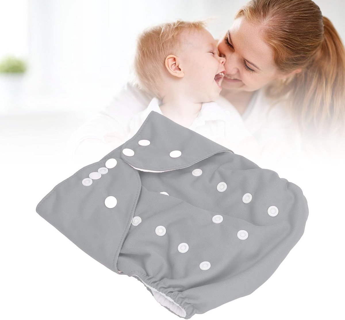 Verstelbare Wasbare Lekvrije Stof Luiers met Drukknoopjes voor Kinderen - Meisjes en Jongens 3-6 Jaar - Duurzaam en Comfortabel