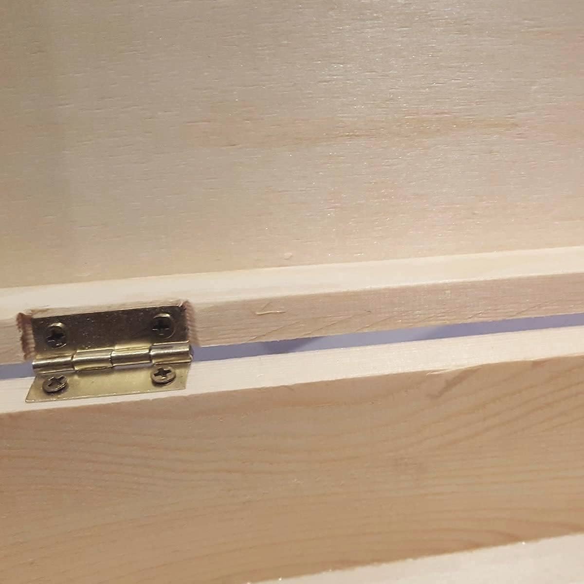 Houten doos 29 x 21 x 7 cm - Decoratieve opslagoplossing