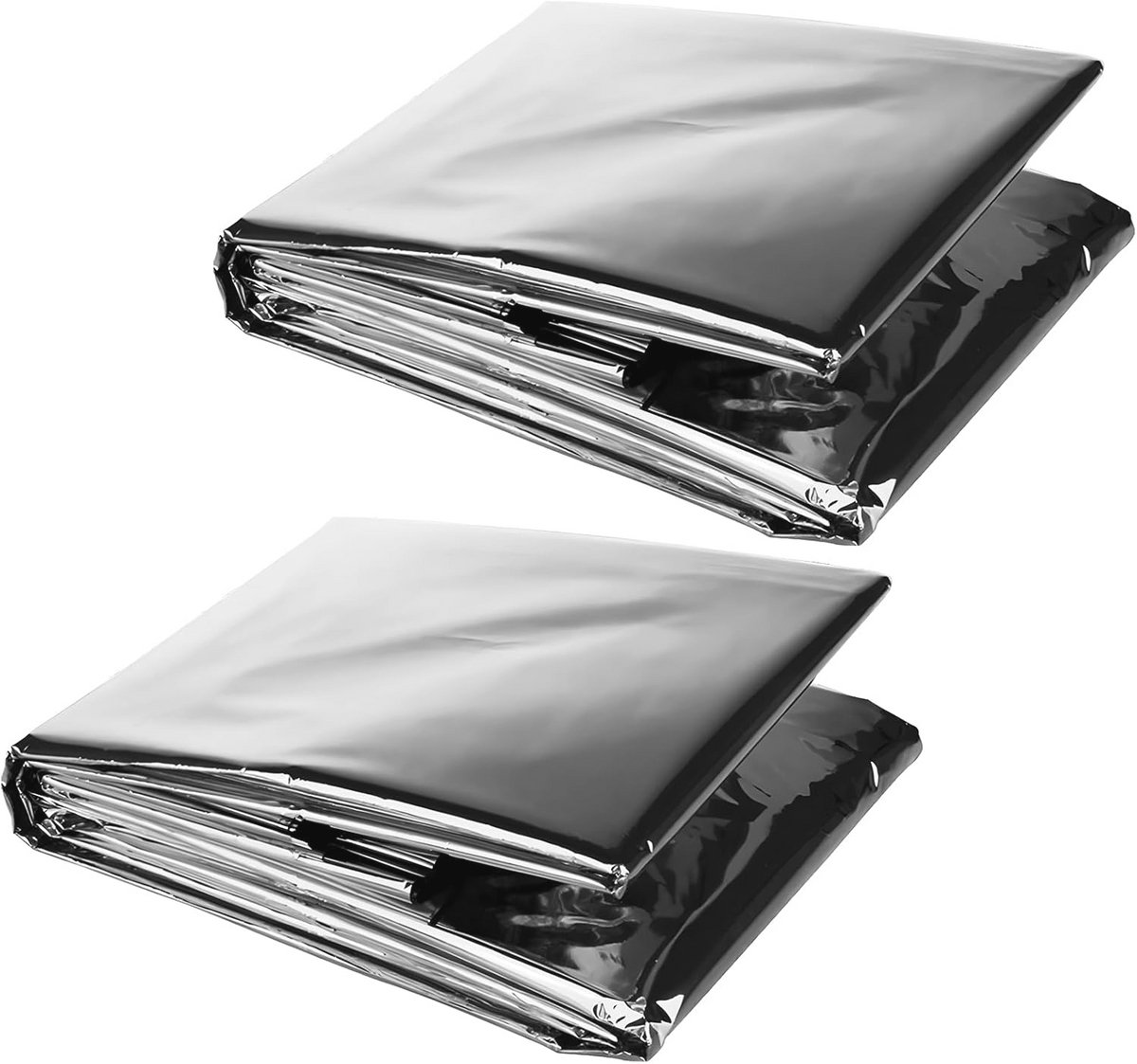 Reflecterende Plantenfolie 210 x 130 cm - 2 Stuks UV-bestendig en Hittebestendig voor Kassen en Tuinen