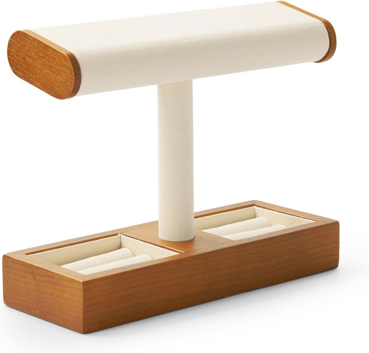 Houten Horlogestandaard en Sieradendisplay voor Dames en Heren
