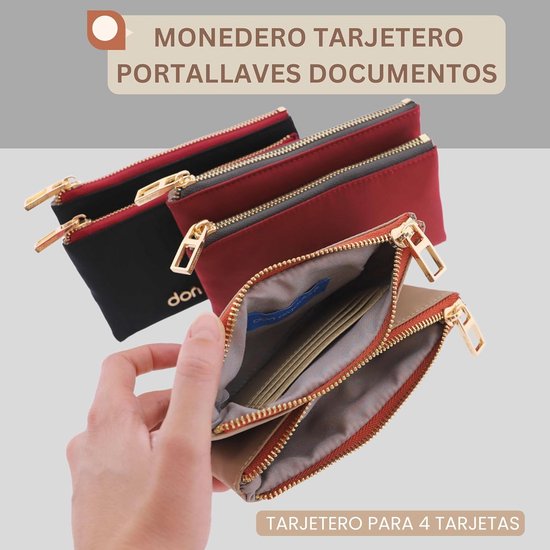 Pepe Jeans Bethany Bandolera Pequeña Negro 9,5x16,5 cms Piel sintética