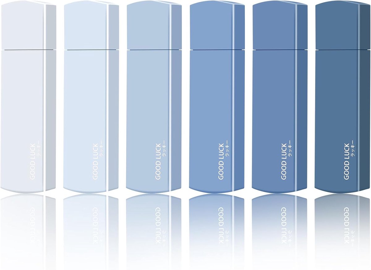 Kleine Witte Tapes - 6 Stuks Tape Rolls - Instant Correctietape Mini Whiteout Tape Set - Schattige Correctie Rollers voor Studenten - Kantoorwerkers - Thuis - School - Kantoorbenodigdheden