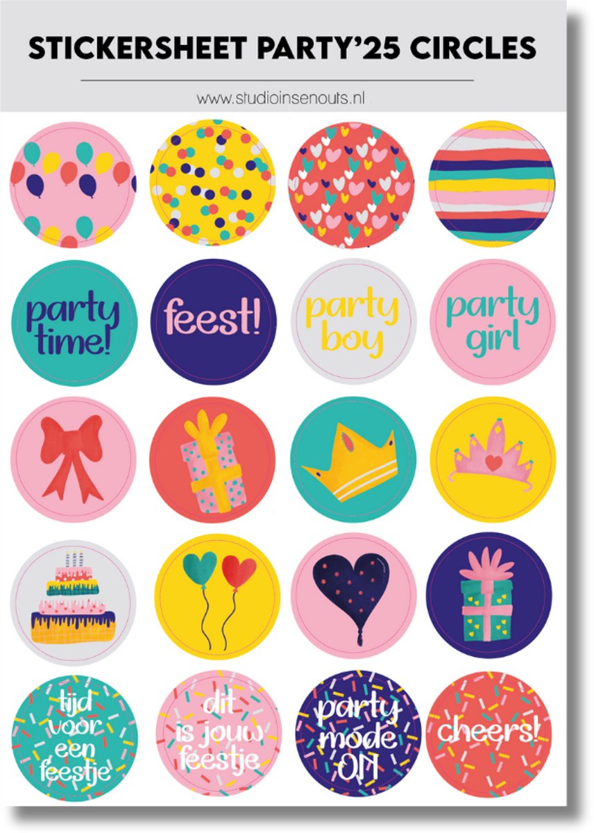 Stickervel Circles | Party'25