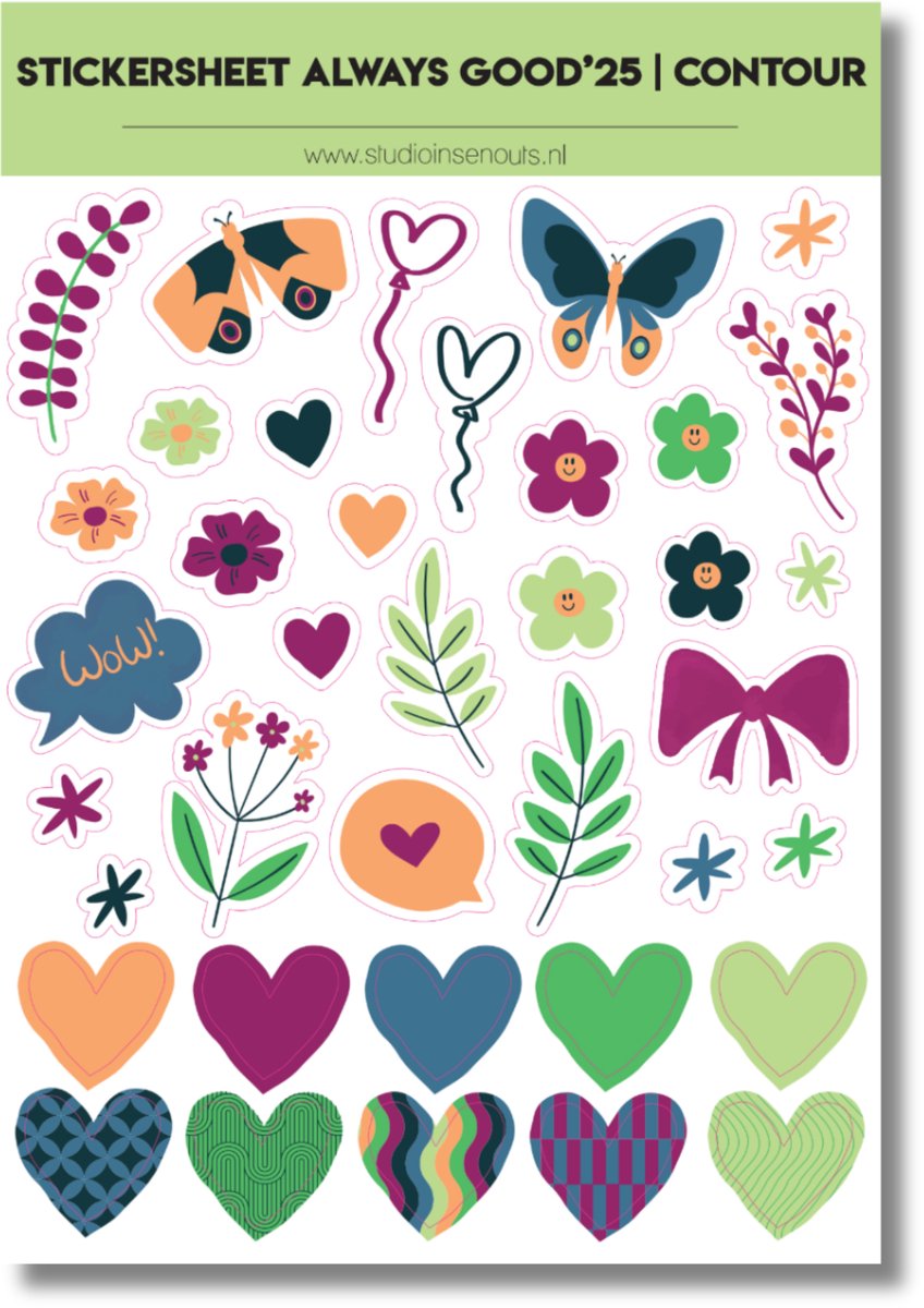 Stickervel Contour | Always Good'25