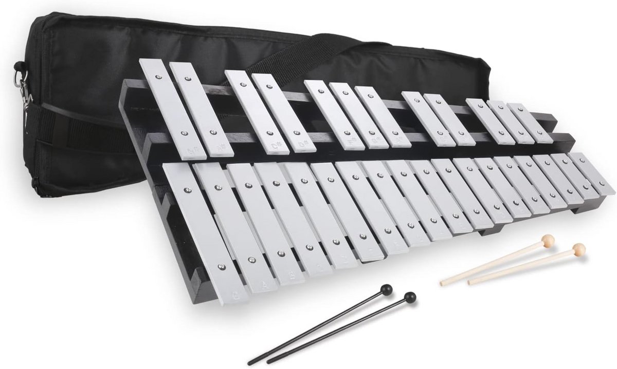 Opvouwbare Xylofoon met 30 Noten - Percussie Instrument voor Volwassenen en Kinderen