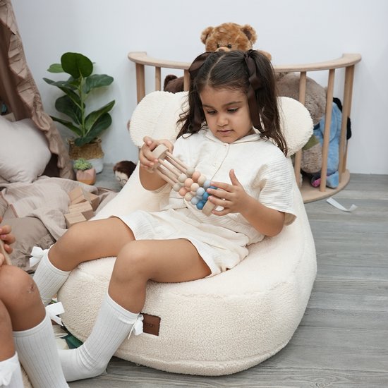 Mordesign Morteddy White Kinderfauteuil - Kindersofa - Kinder Fauteuil - Kinderfauteuils - Peuterstoeltje van Mordesign — afbeelding 2