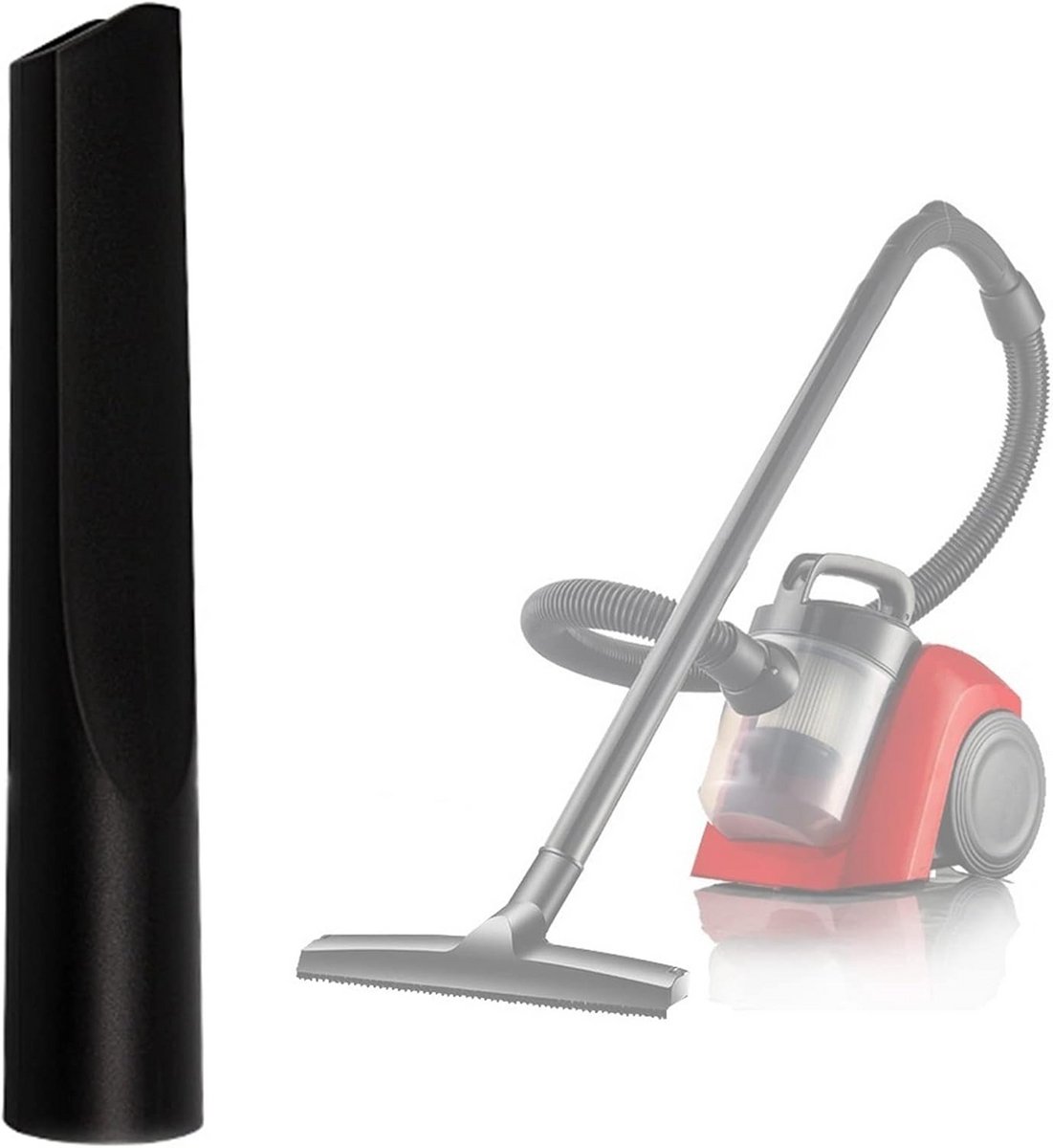 Flexibele Spuitmond met Borstel voor Stofzuiger - 32mm Platte Spleet Tool