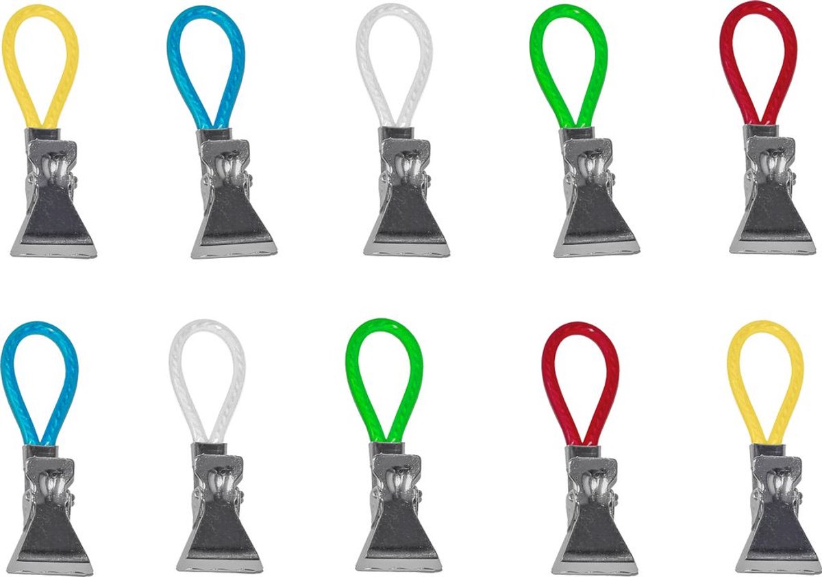 10 handdoekclips met gaten, handdoekhaakclips, handdoekrekken, ophangclips