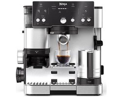 Ninja Luxe Café Essential 2-in-1 Espressomachine en Filterkoffiezetapparaat met Melkopschuimer - ES501EU