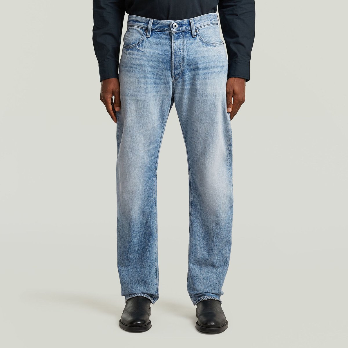 G-star Contor 3d Regular Fit Spijkerbroek 36 34 Man Faded Sea Bay