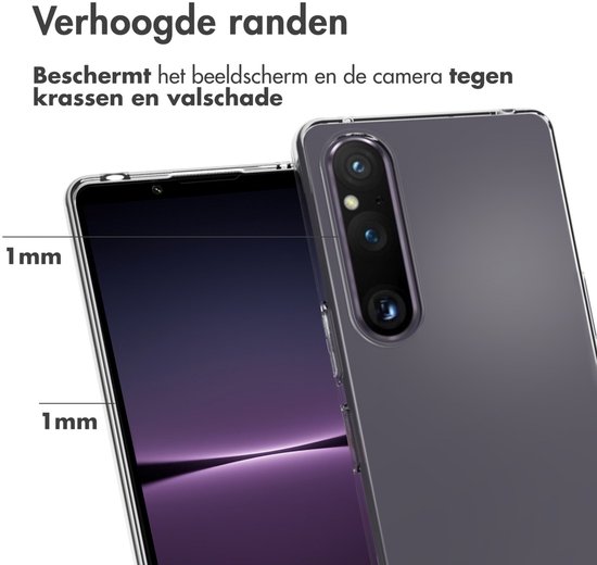 Accezz SH00062330, Sony, Xperia 1 V, Transparent