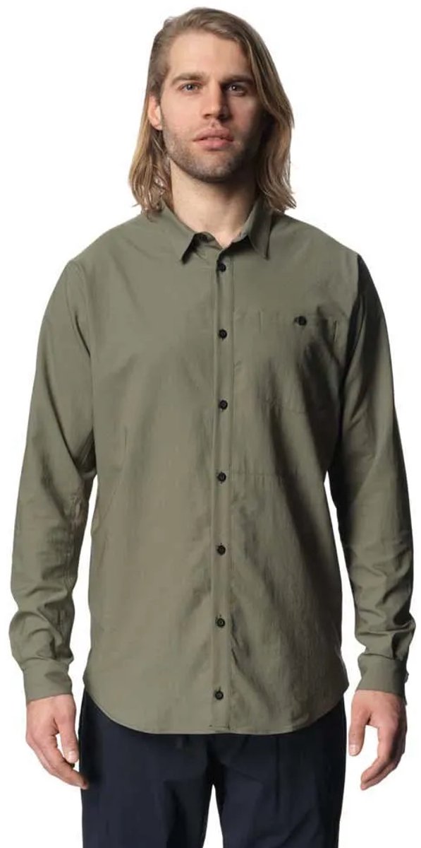 Houdini 267624 Overhemd Met Lange Mouwen Groen XL Man