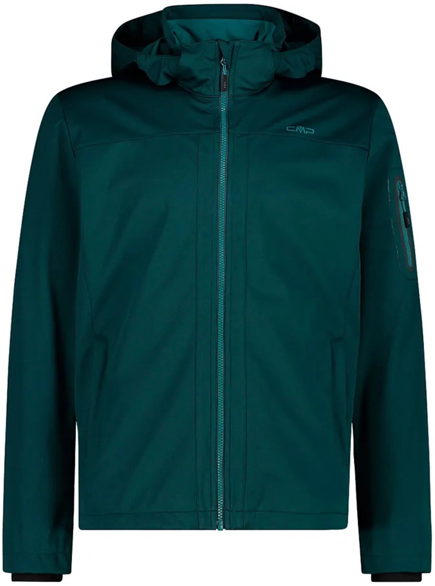 Cmp Zip Hood 39a5027 Softshelljack Groen 4XL Man