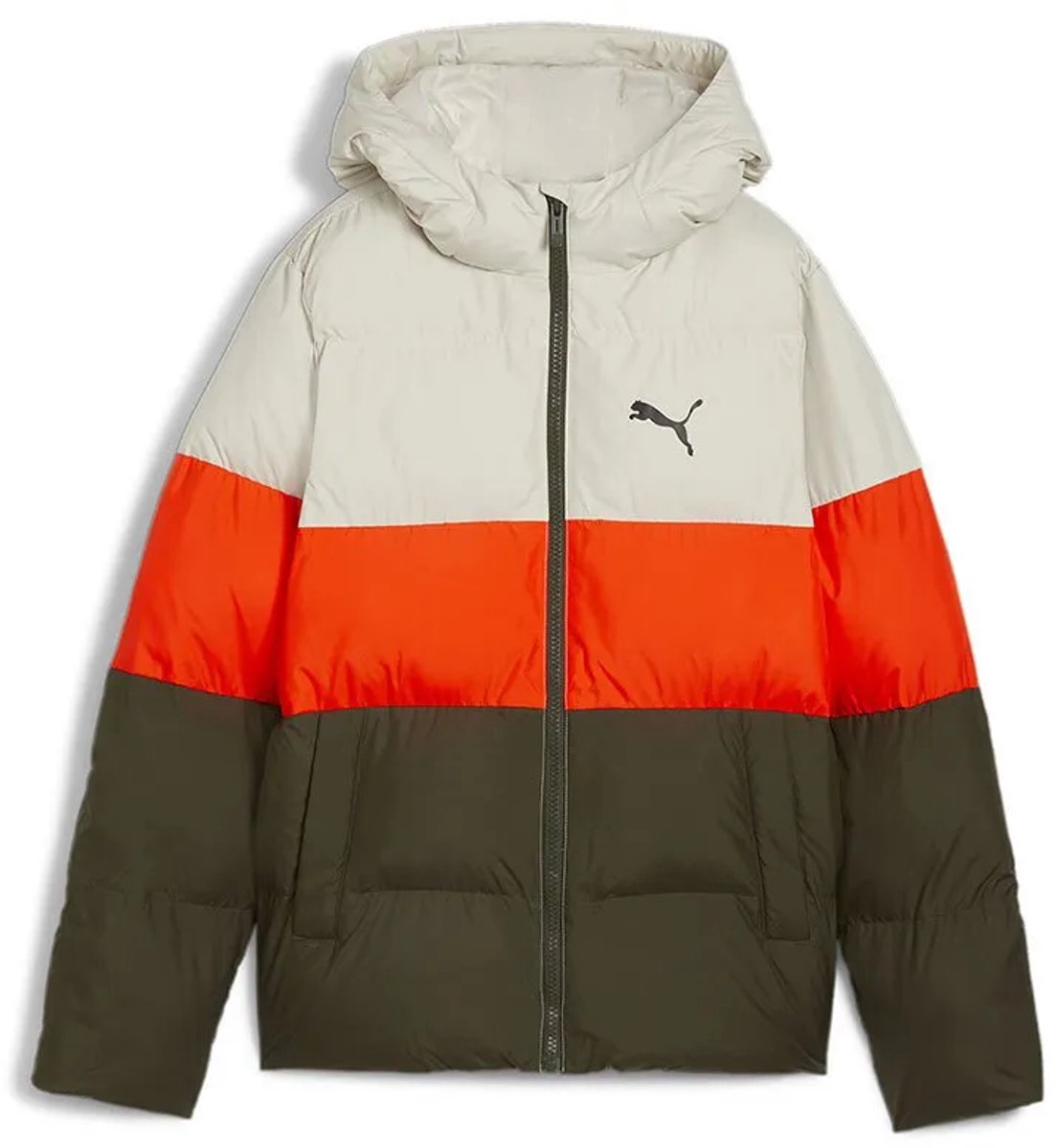 PUMA POLY PUFFER JACKET 62650270 r 110 Olijf