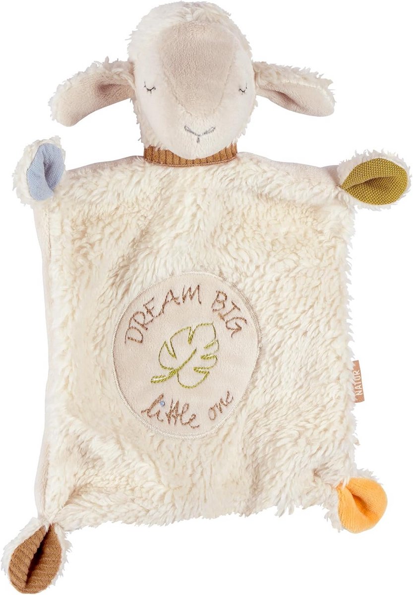 Knuffel Schaap voor Baby's – Zachte Speelkameraad en Knuffeldoek uit Biologische Katoen