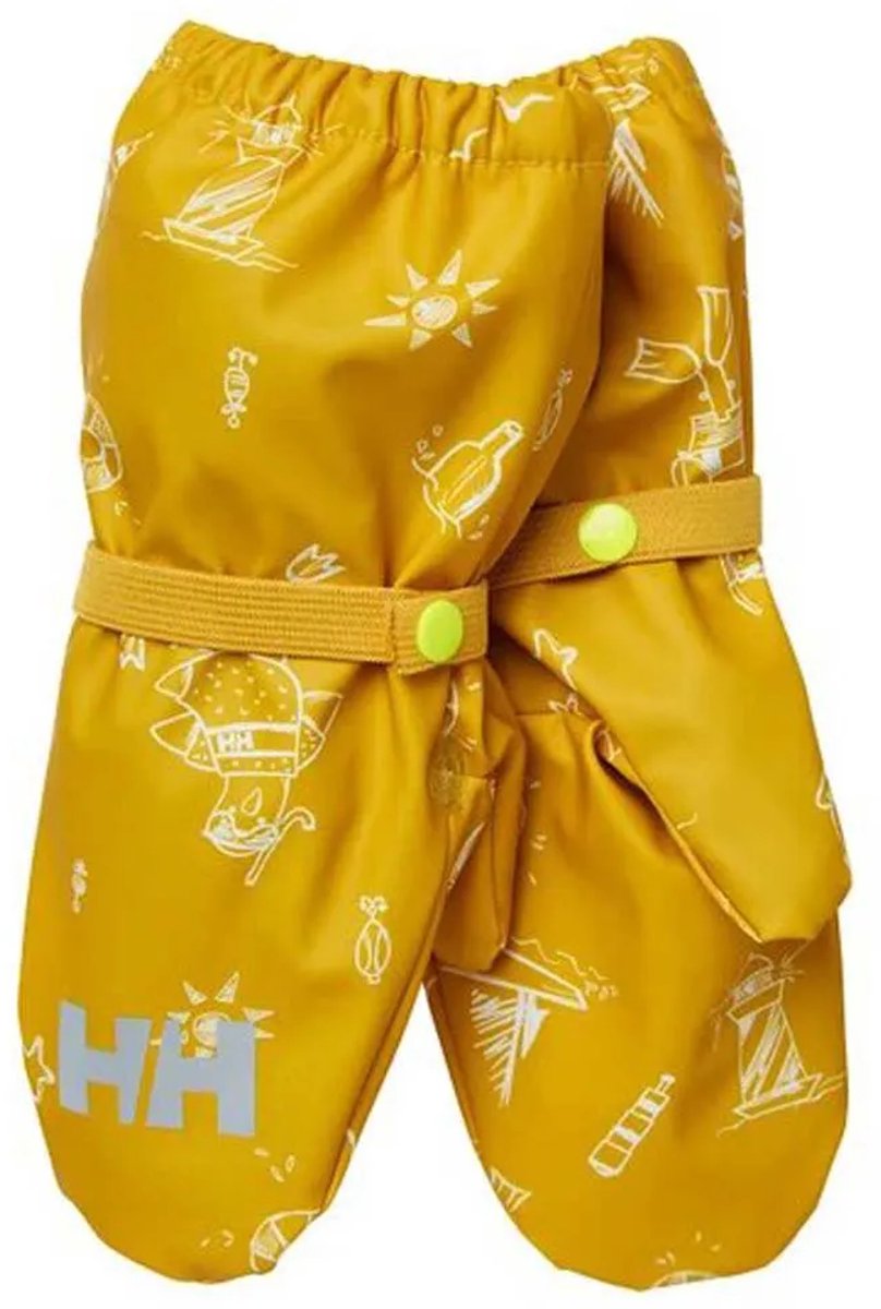 Helly Hansen Bergen Pu Handschoenen Jongens Meisjes Geel