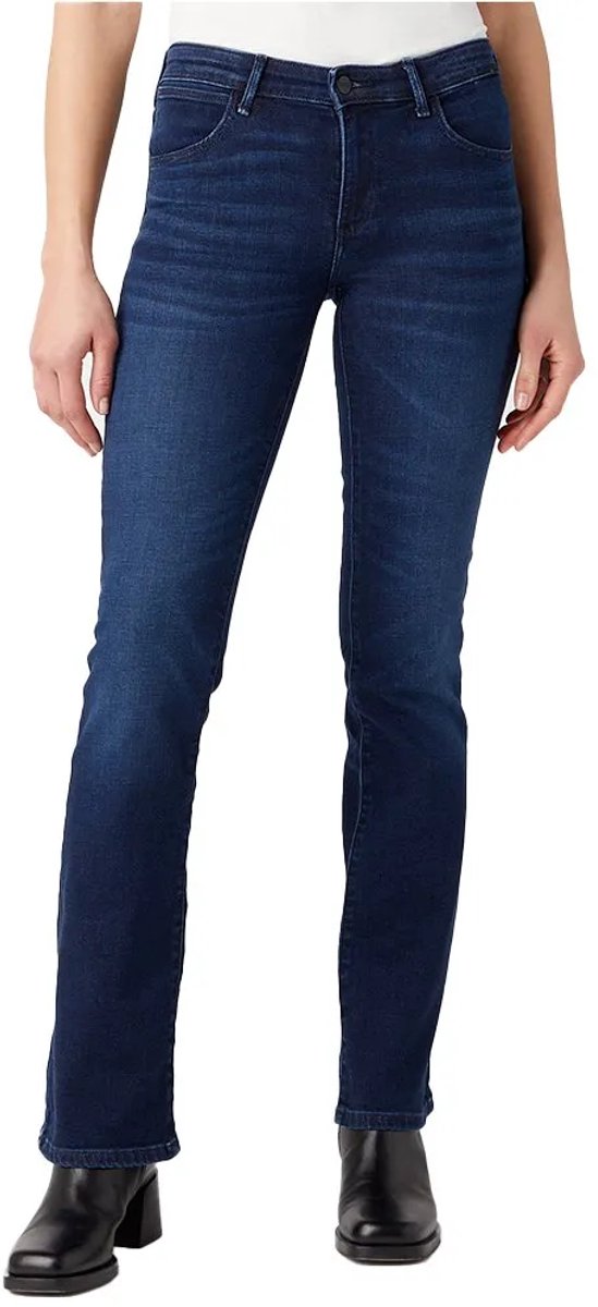 Wrangler 112342797 Bootcut Fit Spijkerbroek 31 32 Vrouw Nightshade