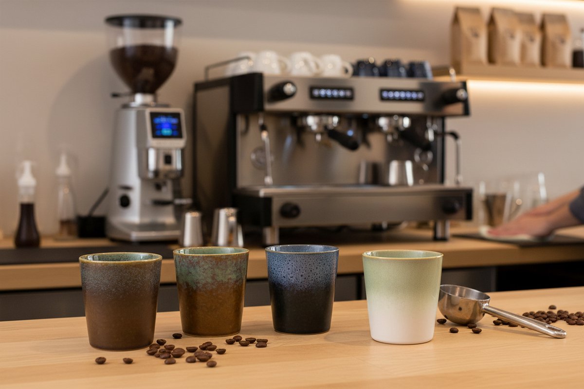 Studio Tavola Koffiekopjes Wind - Bruin/Groen/Roze/Blauw/Grijs - 6 Stuks 200 ml Aardewerk - Vaatwasser- en Magnetronbestendig — afbeelding 5
