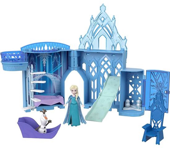 Disney Frozen Verhaalstapelaars - Elsa's IJspaleis - Poppenhuis met Olaf
