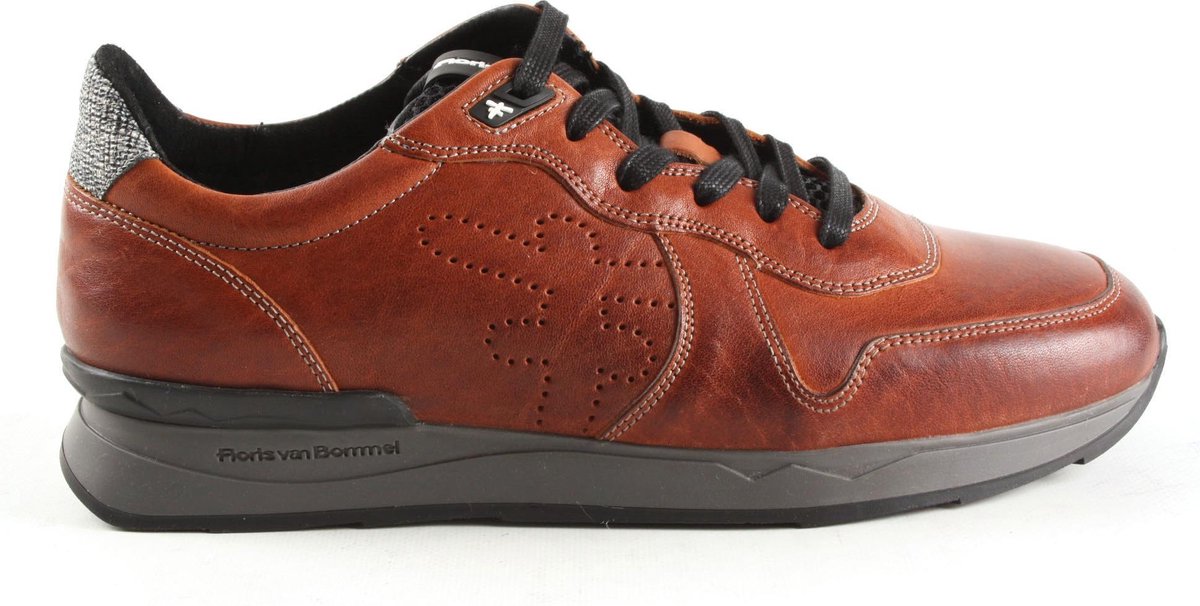 Heren Veterschoenen Floris Van Bommel Floris Van Bommel 16277/05 Cognac -  Maat 44.5 | bol.com