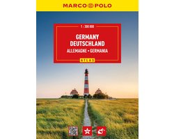 Marco Polo Atlassen - Duitsland Wegenatlas 27/28 Marco Polo