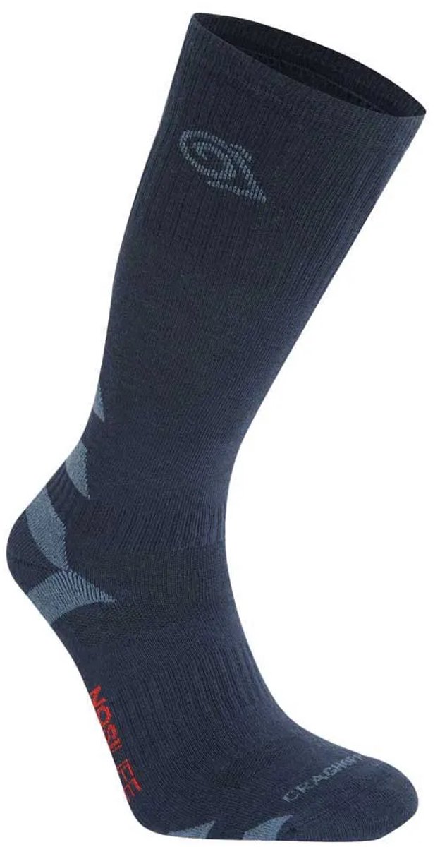 Craghoppers Nosilife Adventure Half Lange Sokken Blauw EU 39-42