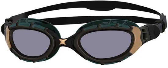 Zoggs Predator Flex Titanium Reactor Zwembril Zwart Small van Zoggs — afbeelding 2