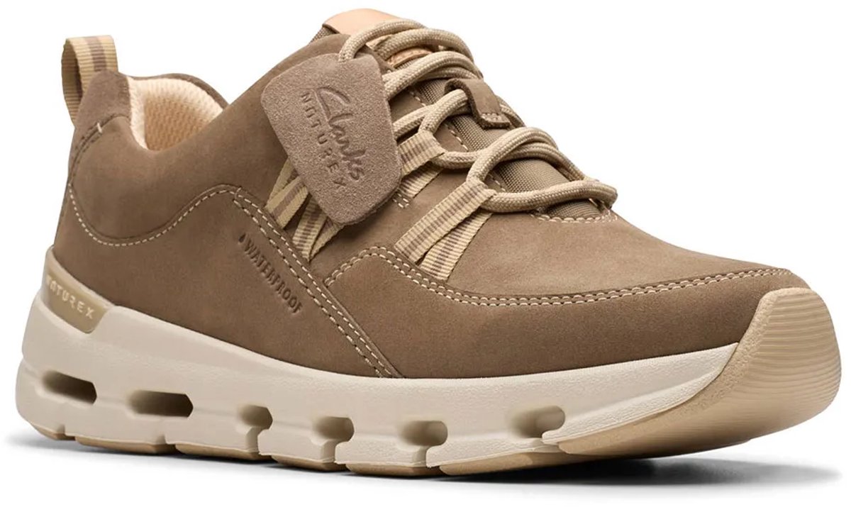 Clarks Shoes Naturex Tie Wp Schoenen Bruin EU 37 Vrouw
