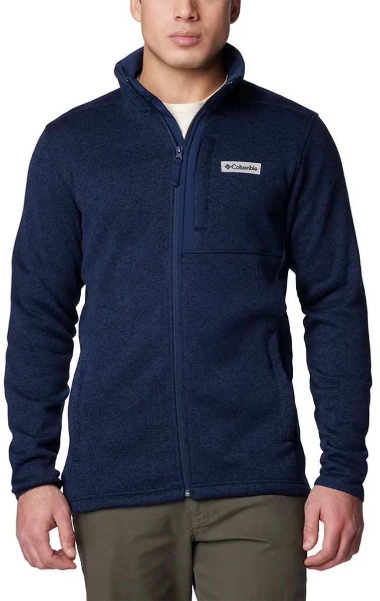 Columbia Sweater Weather™ Fleece Met Volledige Rits Blauw XL Man