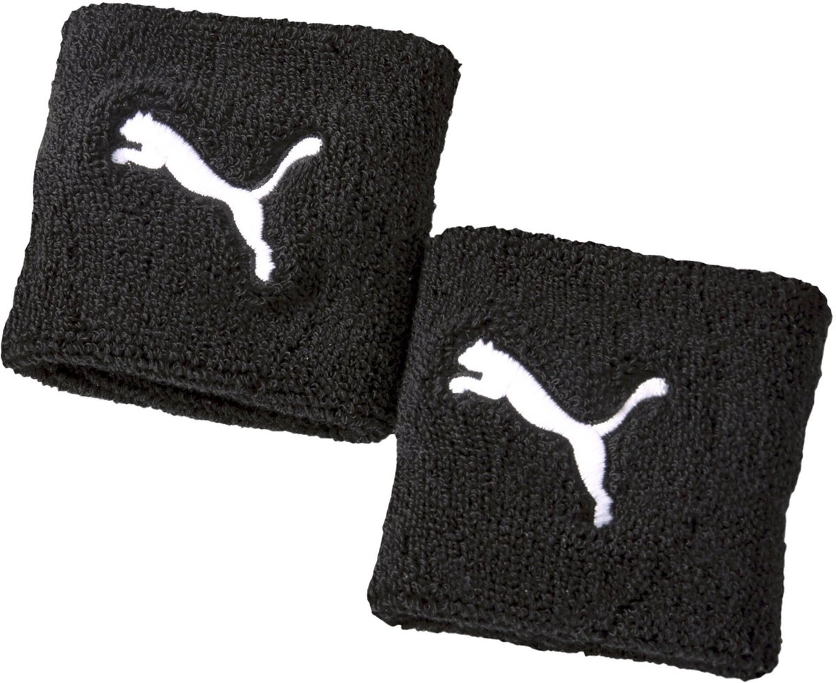 Puma set van 2 zweetbandjes Zwart