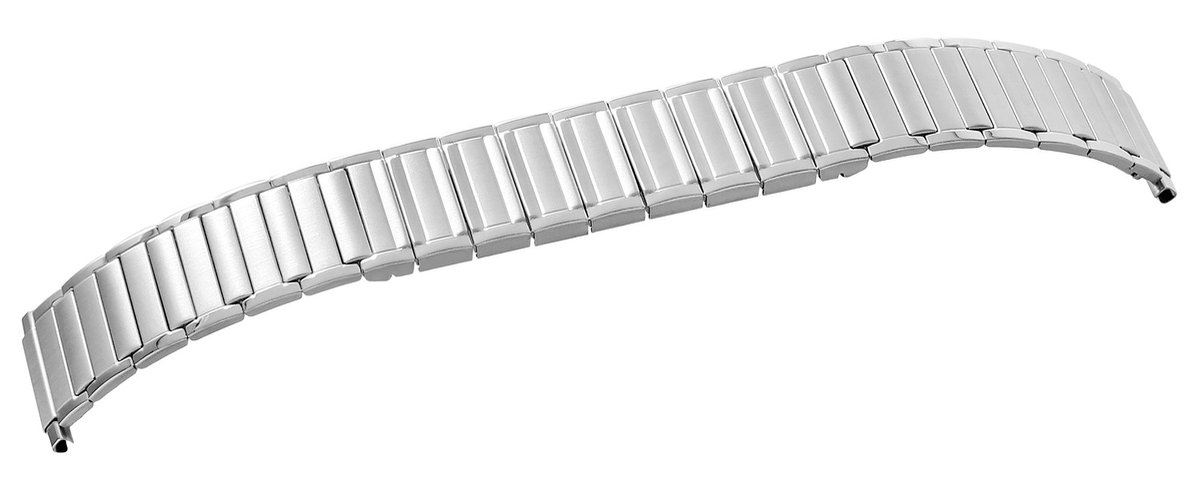 Engelhardt Engelhardt heren vervangende armband 8200082 Armband van roestvrij staal, zilverkleurig, 20 mm