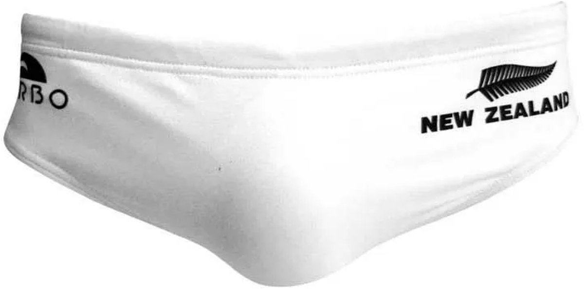 Turbo All White Zwemslip Wit S Man