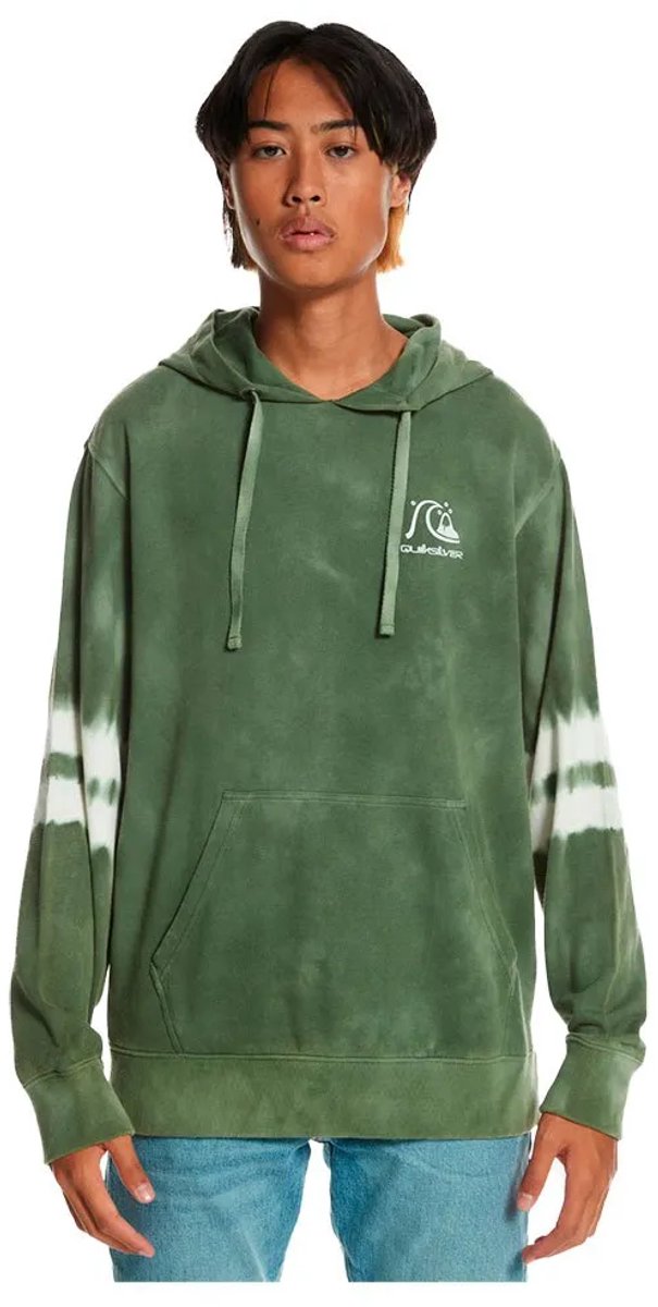 Quiksilver Engineered Sweatshirt XL Man Loden Frost Enginered Plaid