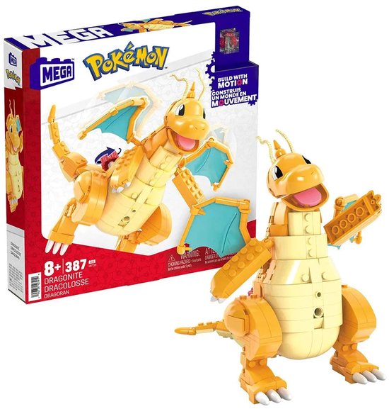 MEGA - Pokémon Dragonite - Bouwspeelgoed
