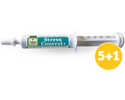Vitalstyle StressControl+ - Paarden Supplement - Natuurlijke Rustgever bij Stress en Spanning - Voordeelverpakking - 6 x 30ml