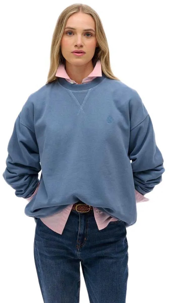 Superdry Studios Sweatshirt XL Vrouw Blauw