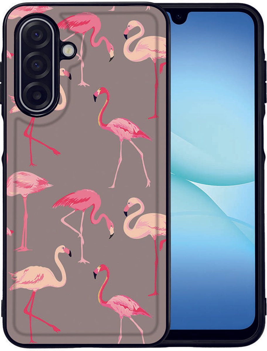 Samsung Galaxy A17 Beschermhoes Flamingo