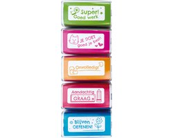 COLOP NIO School Motivatiestempelset – Set 3 – Voor Leerkrachten