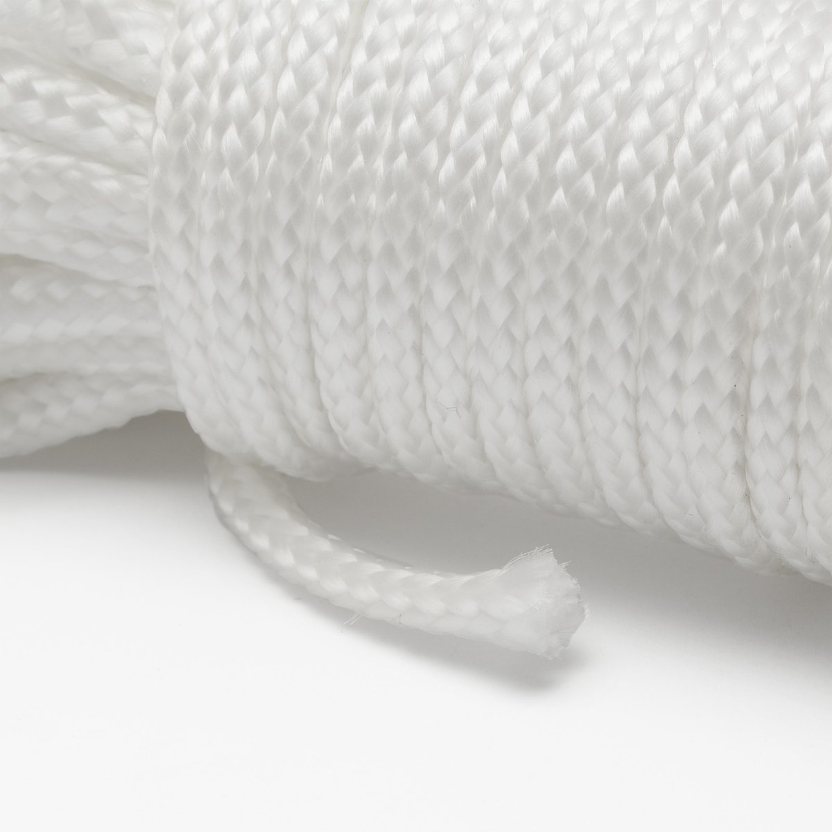 Waslijn Nylon – Drooglijn – 15 m – Ø 4 mm – Wit – Sterk en Duurzaam – Geschikt voor Binnen en Buiten – Voor Wasgoed en Huishoudelijk Gebruik [11309]