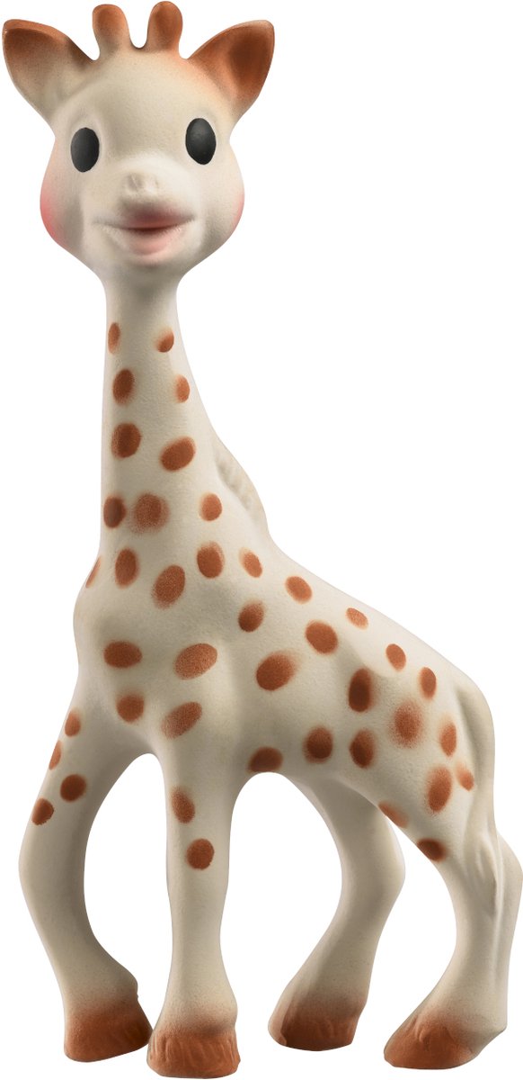 Sophie de giraf - Bijtspeeltje - Bijtspeelgoed - Baby speelgoed - Kraamcadeau - Babyshower cadeau - In wit geschenkdoosje - 100% natuurlijk rubber - Vanaf 0 maanden - 17 cm - Beige/Bruin — afbeelding 9