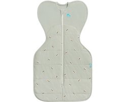 Love to Dream™ Babyslaapzak Swaddle Up™ - Inbakeren - Baby 0-3 maanden - 3.5-6 kg - Winter - 2.5 TOG – Olive Bees