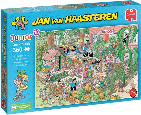 Jan van Haasteren Junior - De Schooltuin - 360 Stukjes puzzel